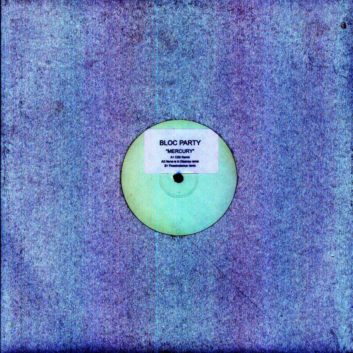 Bloc Party MERCURY-REMIXES Vinyl Record - Sweden Release