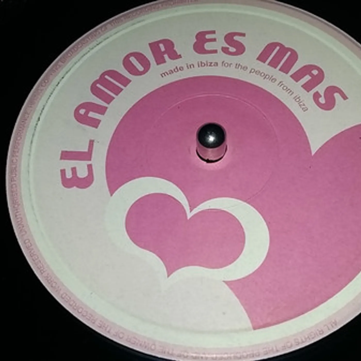 De Melero Dj Pippi EL AMOR ES MAS Vinyl Record