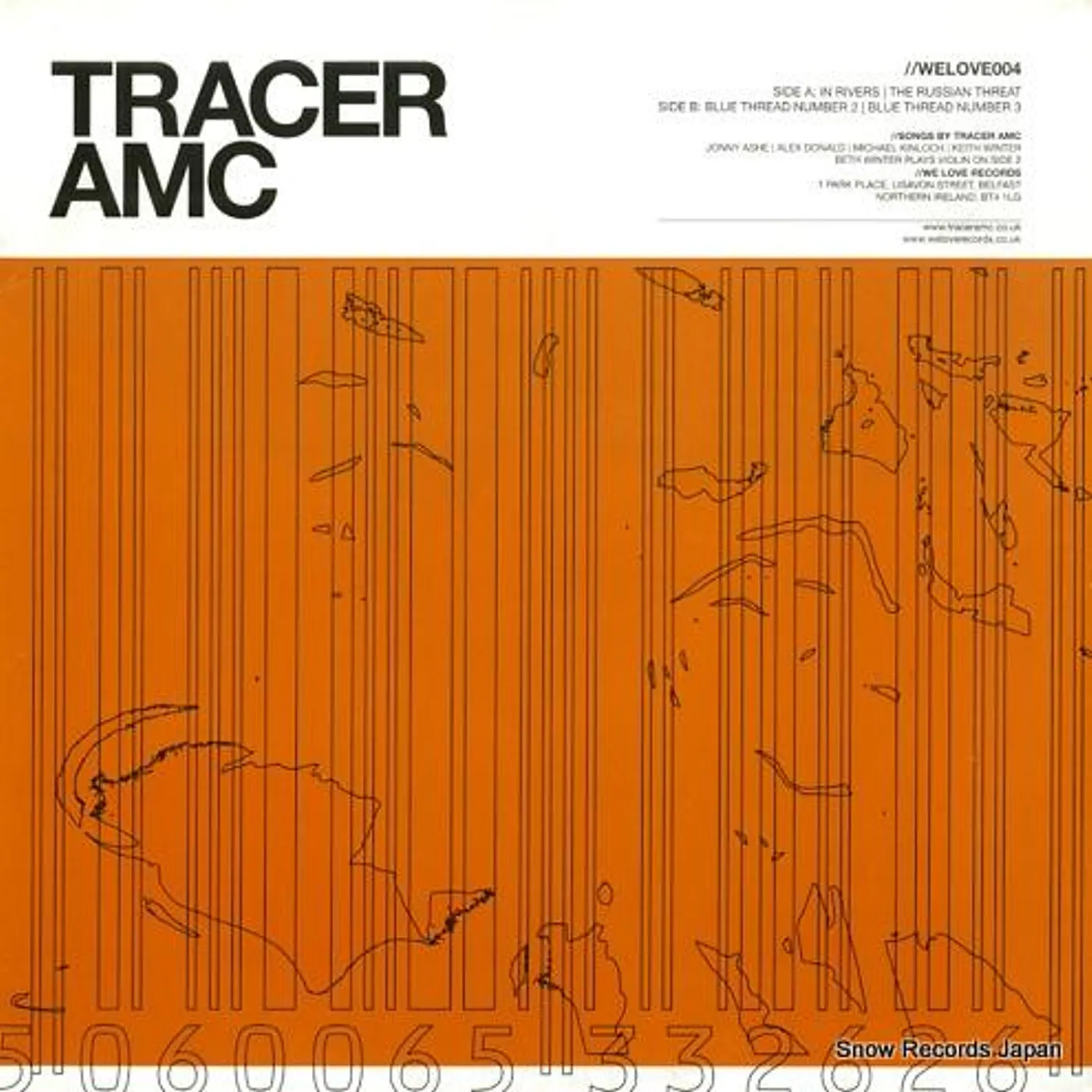 Tracer AMC IN RIVERS EP Vinyl Record