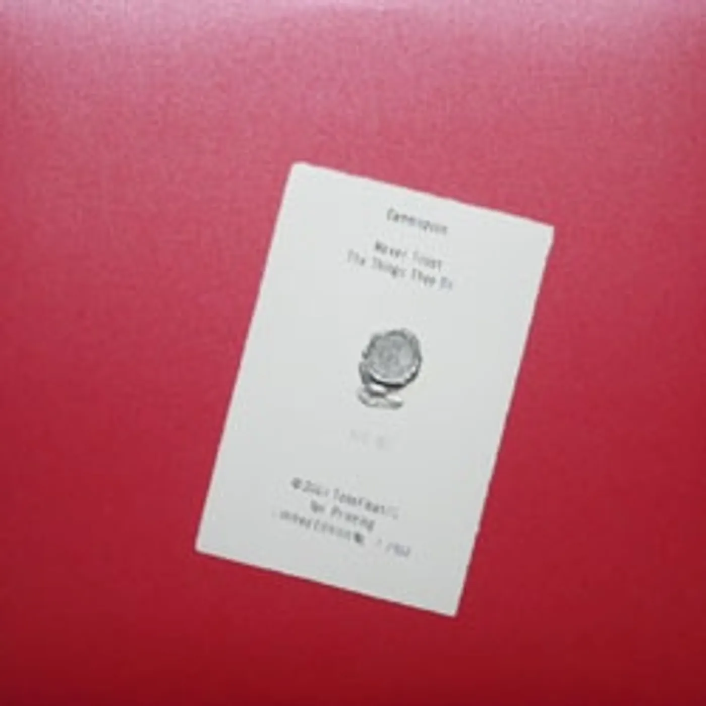 Centrozoon NEVER TRUST THE THINGS Vinyl Record