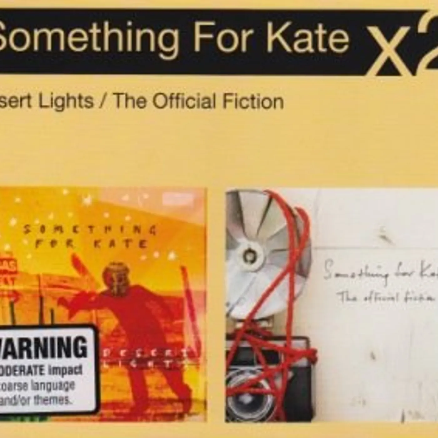 Something For Kate DESERT LIGHTS/THE OFFICIAL FICTION CD