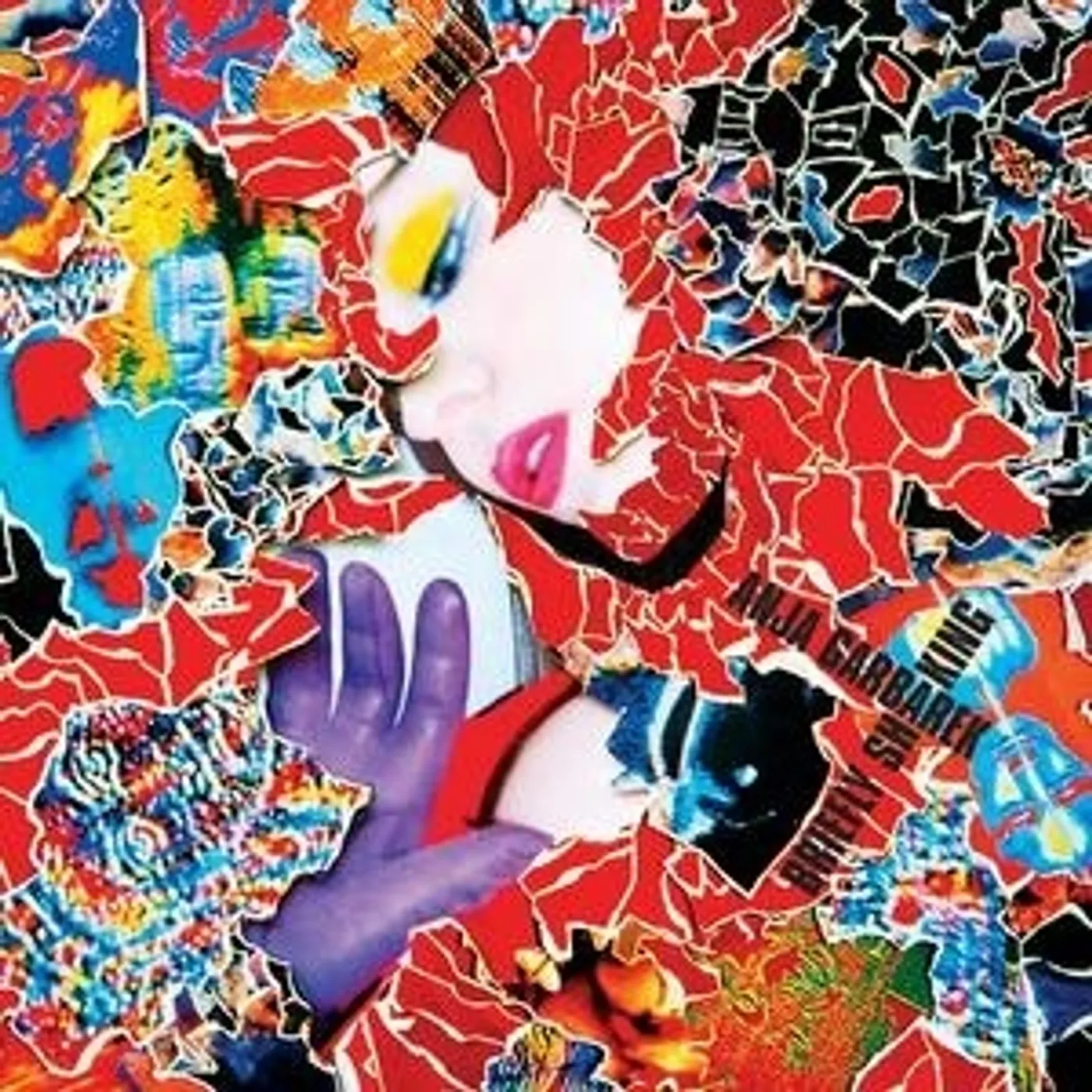 Anja Garbarek Briefly Shaking Vinyl Record