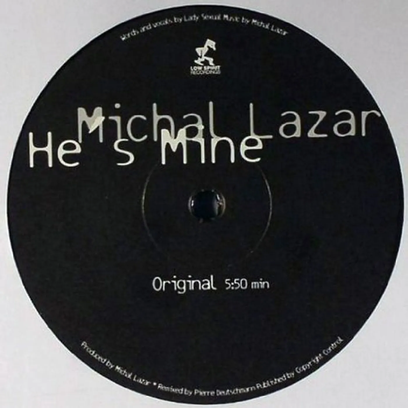 Michal Lazar HE'S MINE Vinyl Record