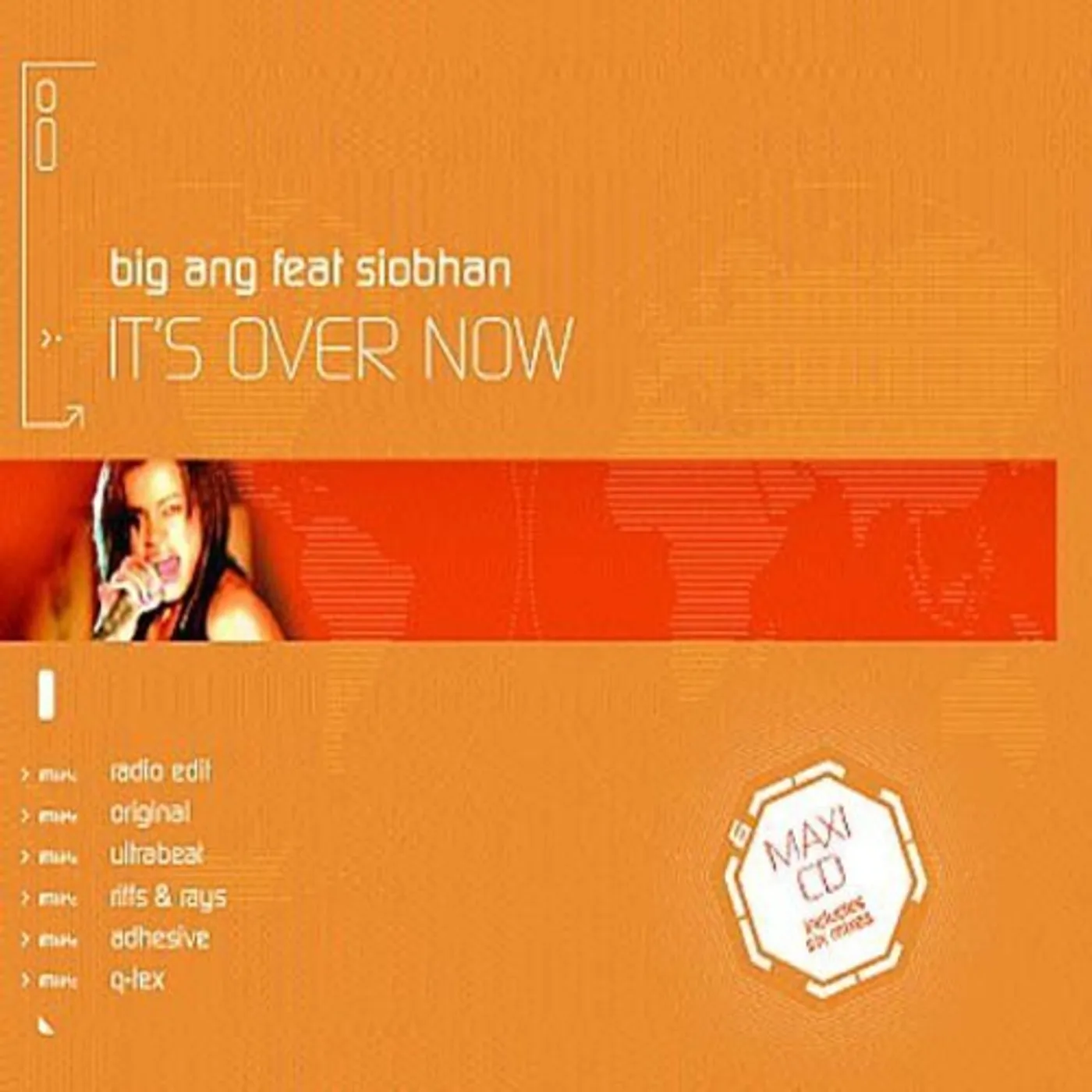 Big Ang & Siobhan It's Over Now Vinyl Record