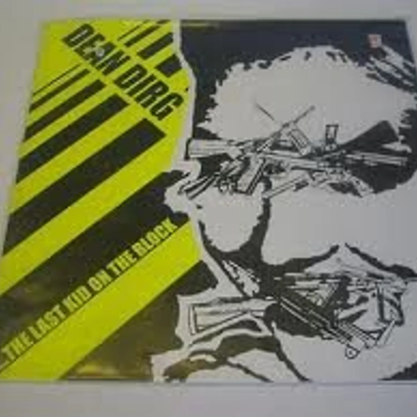 Dean Dirg LAST KID ON THE BLOCK Vinyl Record - Holland Release