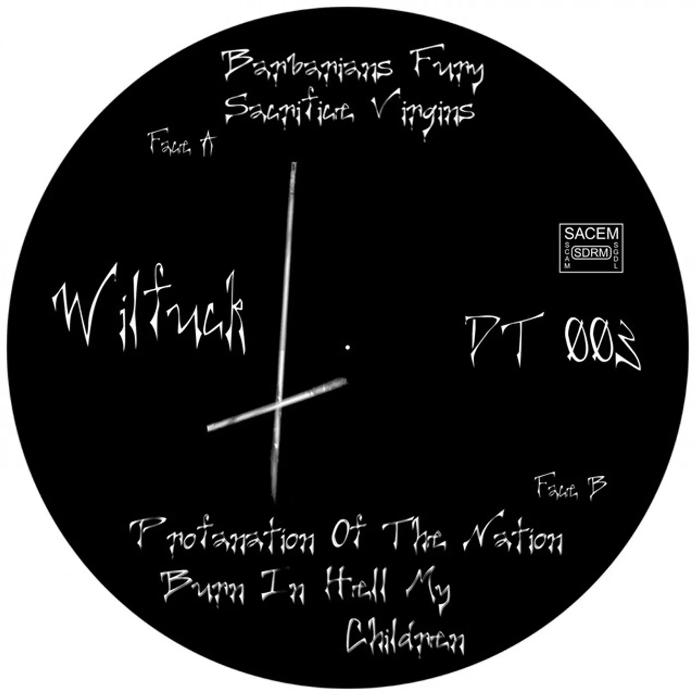 Wilfuck BARBARIANS FURY Vinyl Record