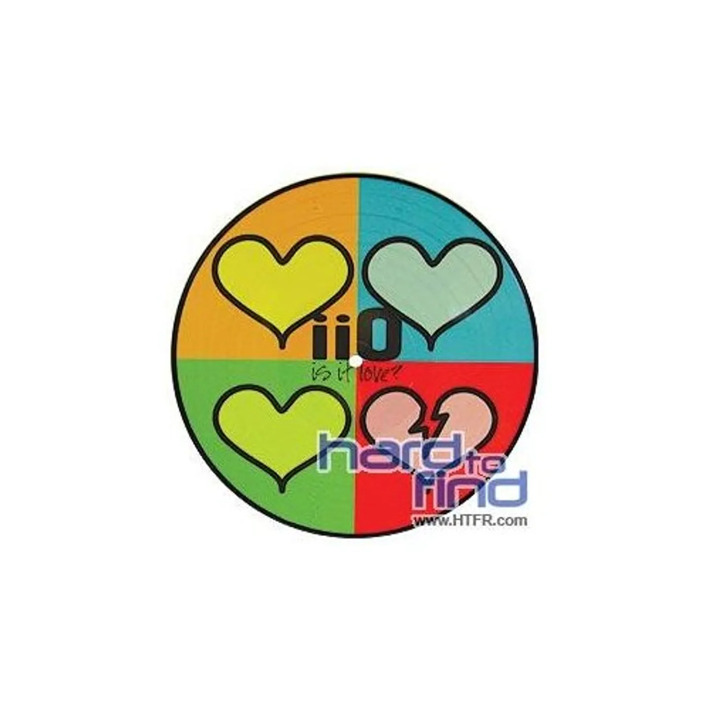 iio IS IT LOVE (FRA) Vinyl Record
