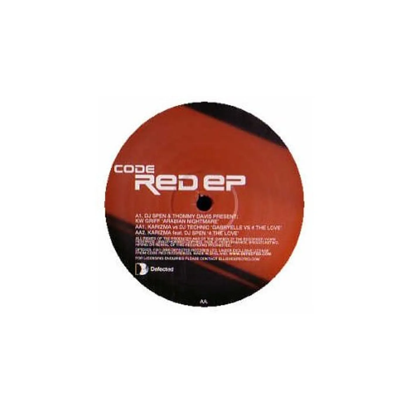 Code Red Vinyl Record