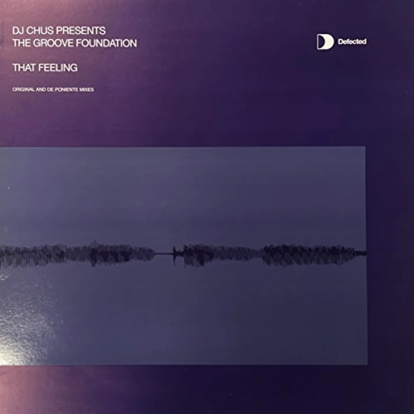 DJ Chus presents The Groove Foundation THAT FEELING Vinyl Record - UK Release