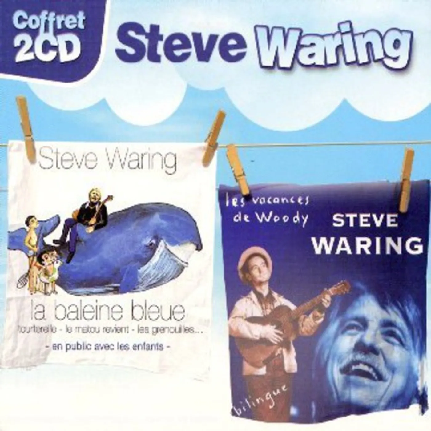 Steve Waring LA BALEINE BLEUE-LES VACANCES DE CD