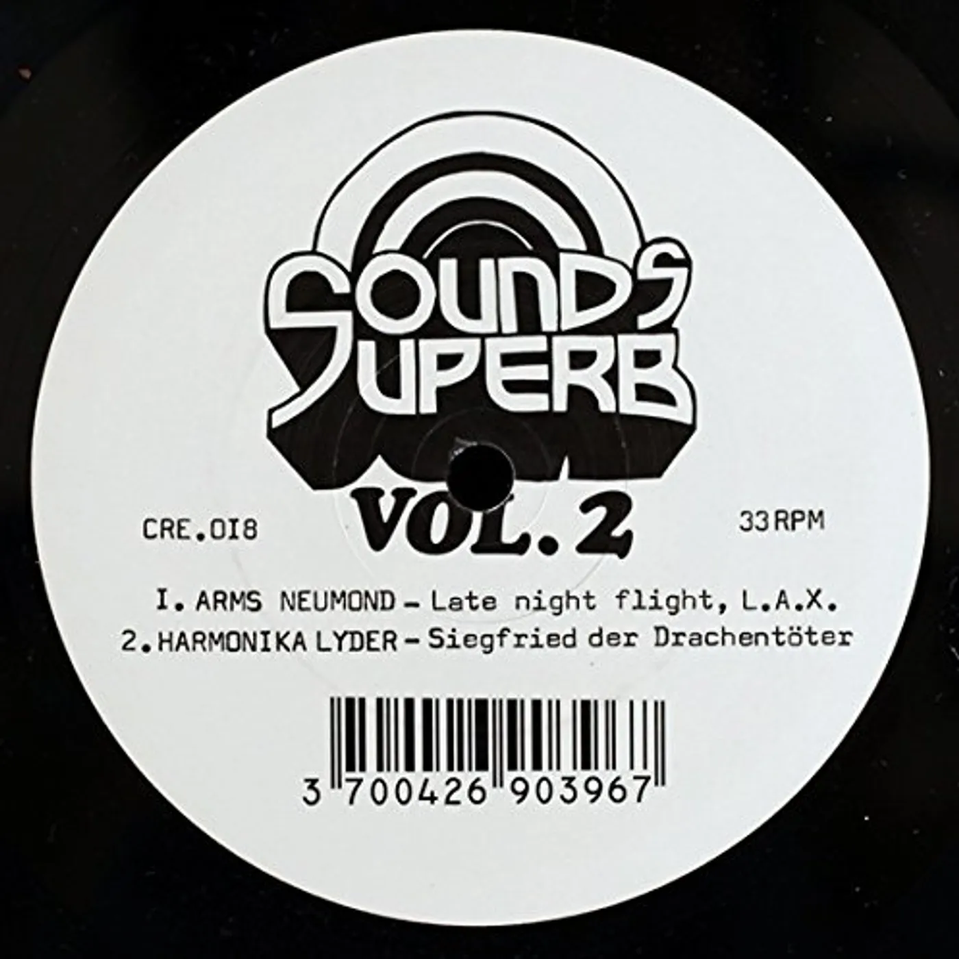 VOL. 2-SOUNDS SUPERB Vinyl Record