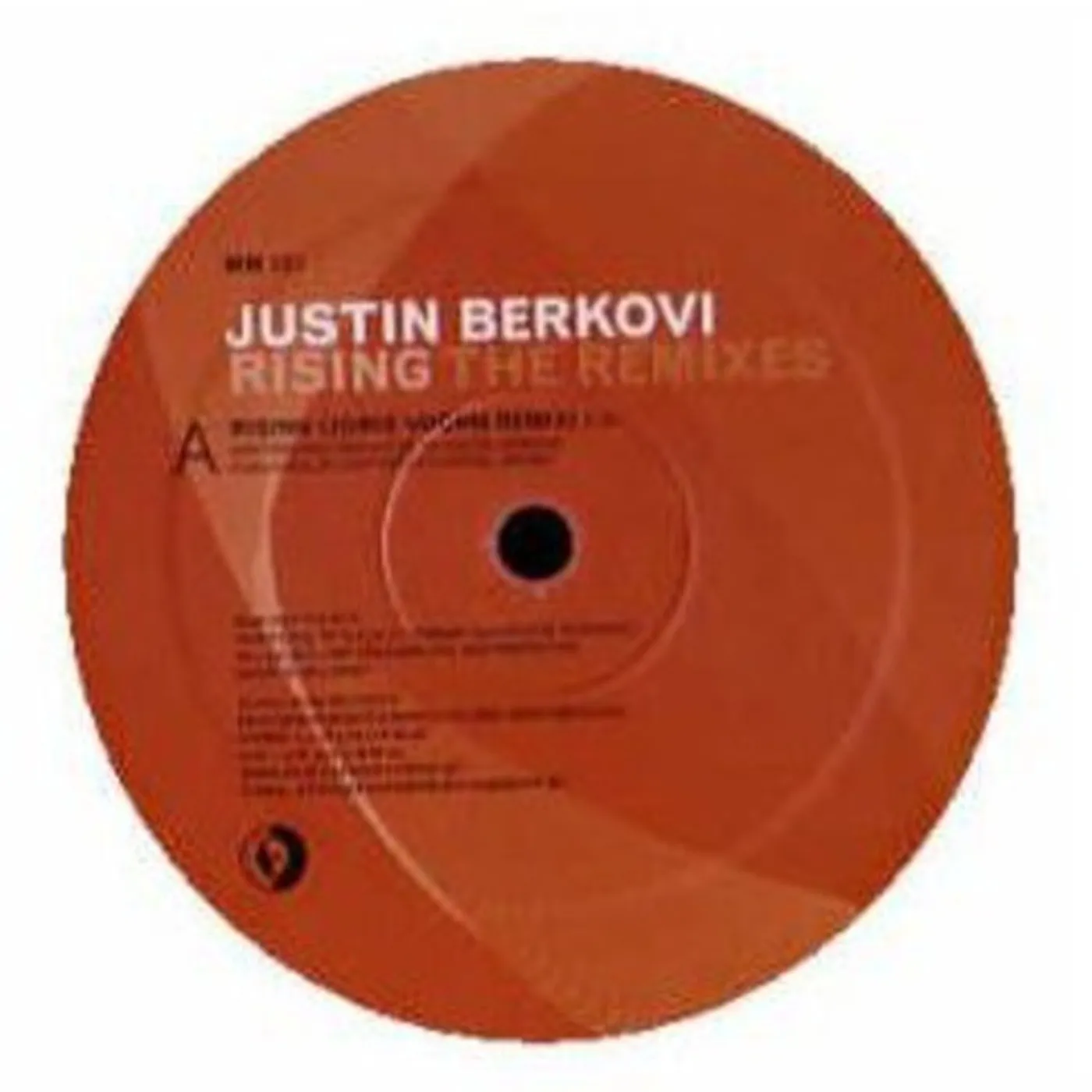 Justin Berkovi RISING THE REMIXES Vinyl Record