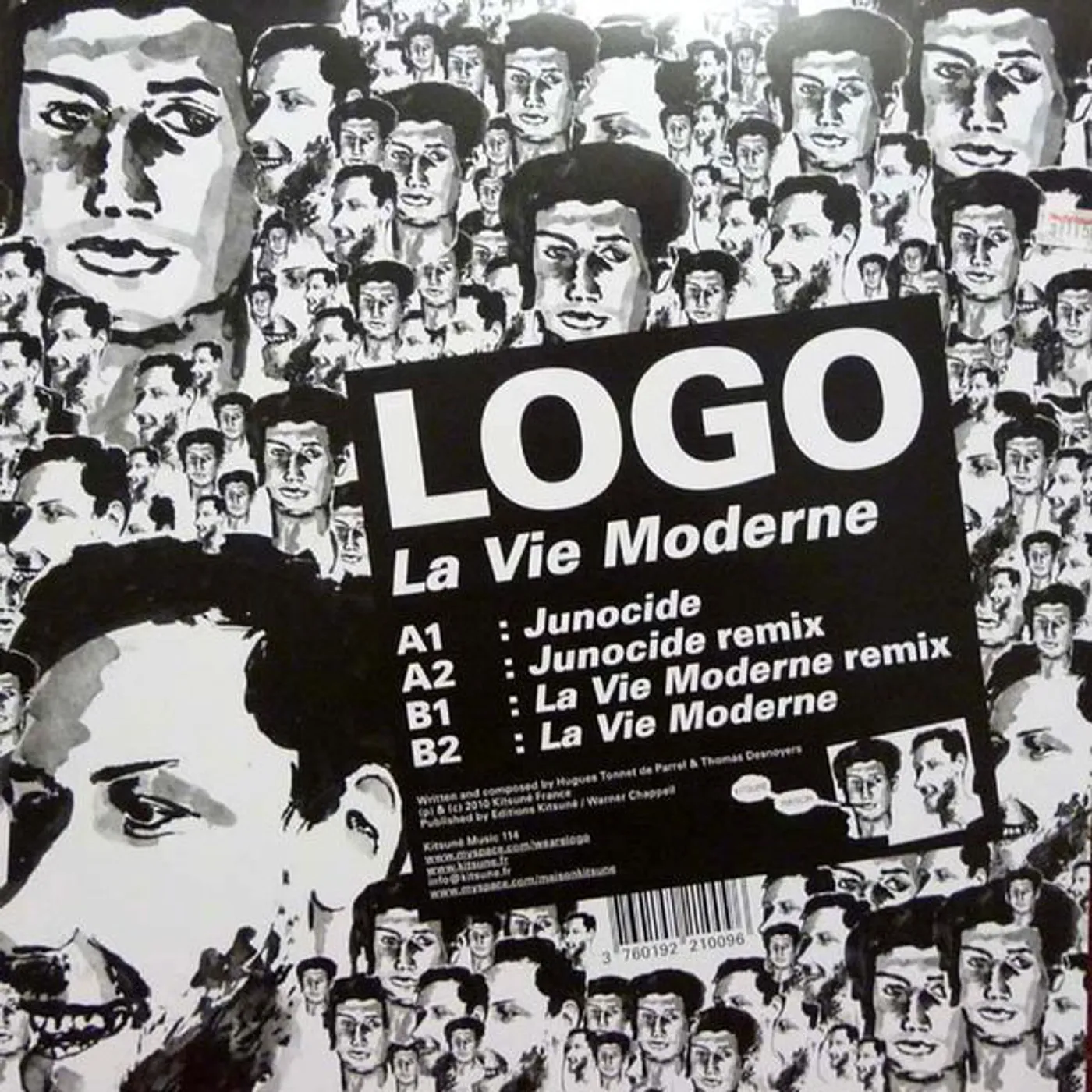 Logo La Vie Moderne Vinyl Record
