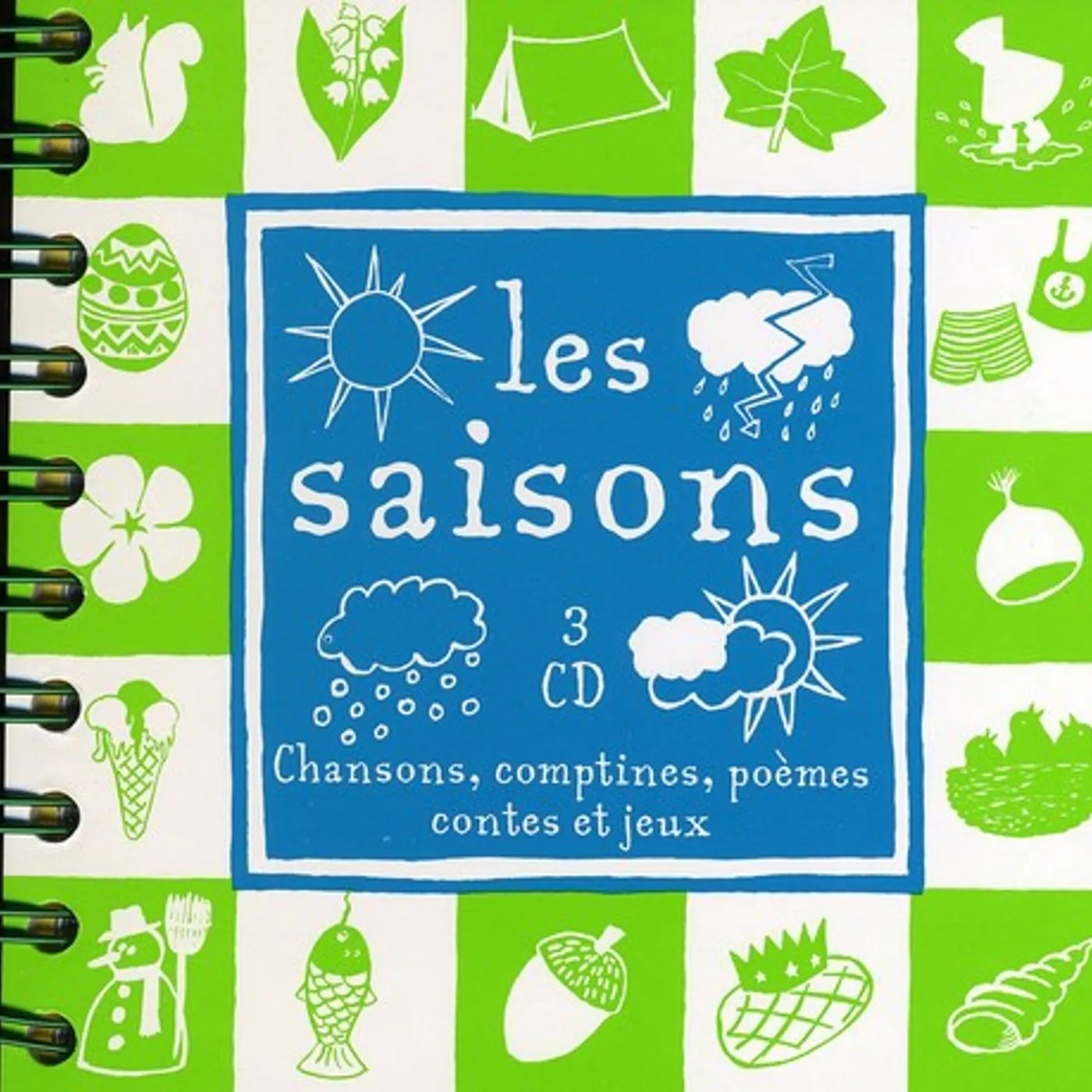 Enfants LES SAISONS: CHANSONS COMPTINES CD
