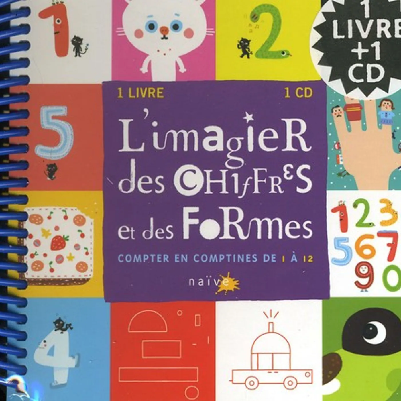 Divers L'IMAGIER DES CHIFFRES ET DES FORMES CD