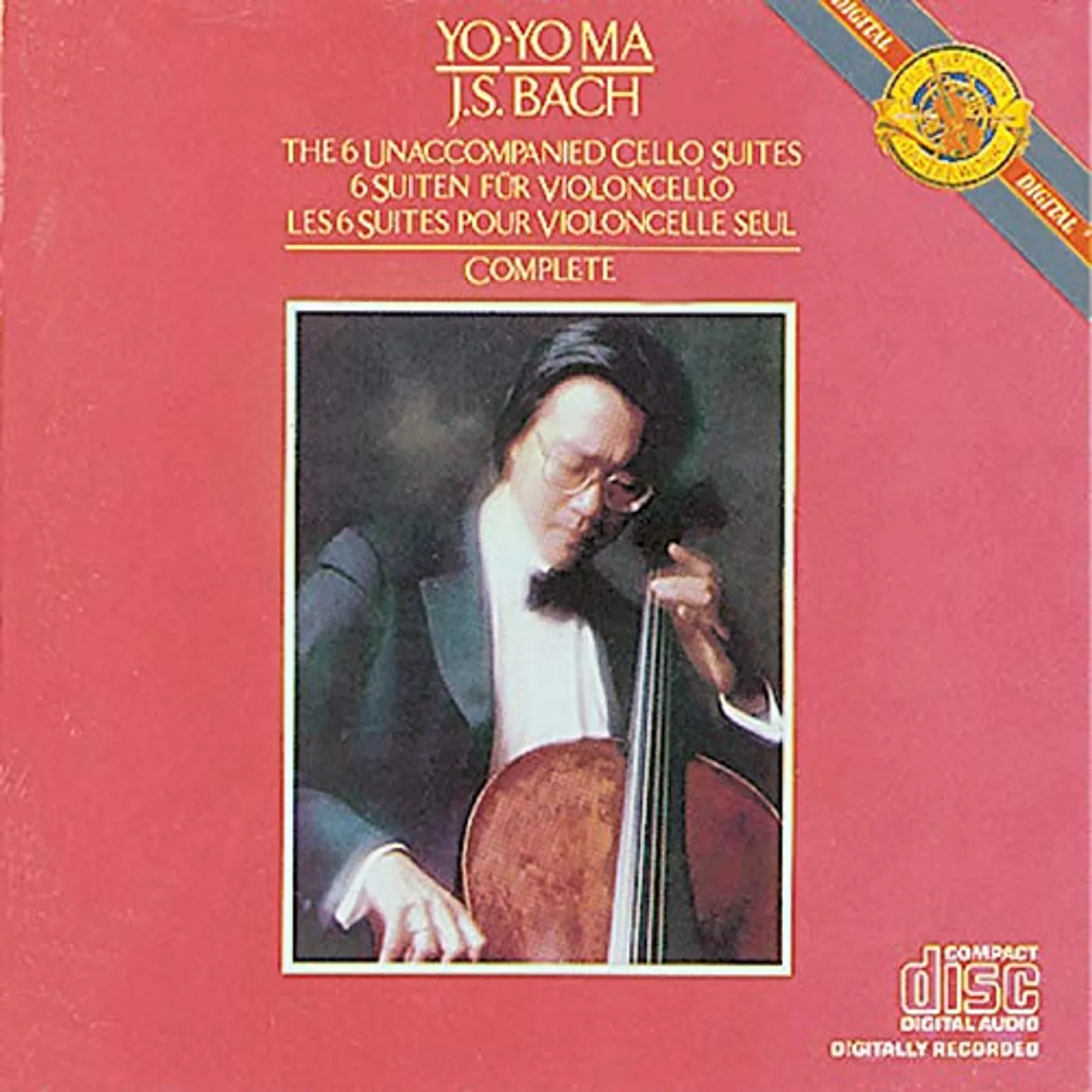 Yo-Yo Ma SUITES POUR VIOLONCELLE SEUL NO1 N CD