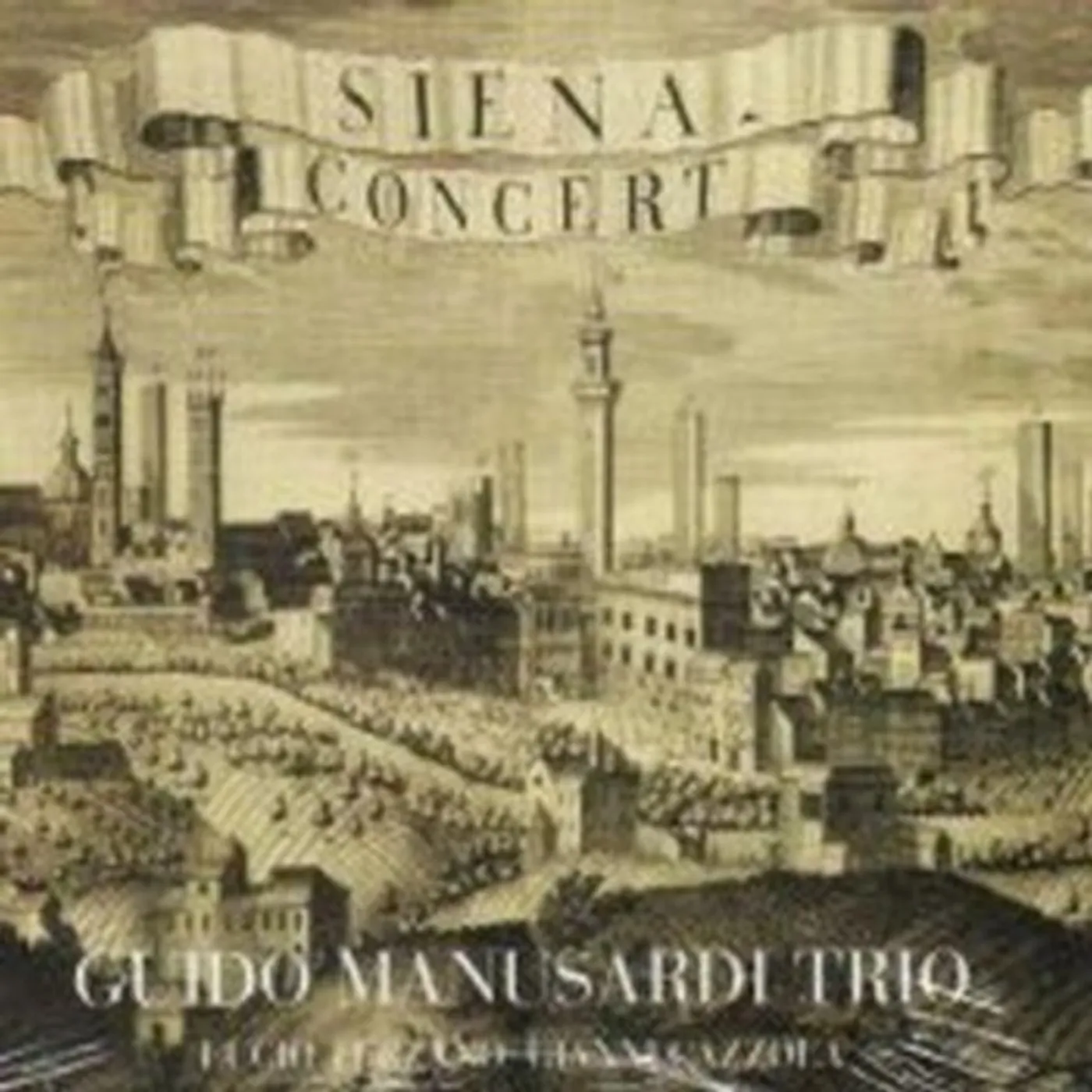 Guido Manusardi Trio SIENA CONCERT CD