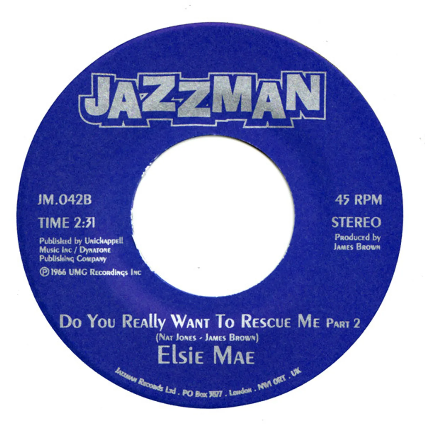 Elsie Mae Do You Really Want To Rescue Me Vinyl Record