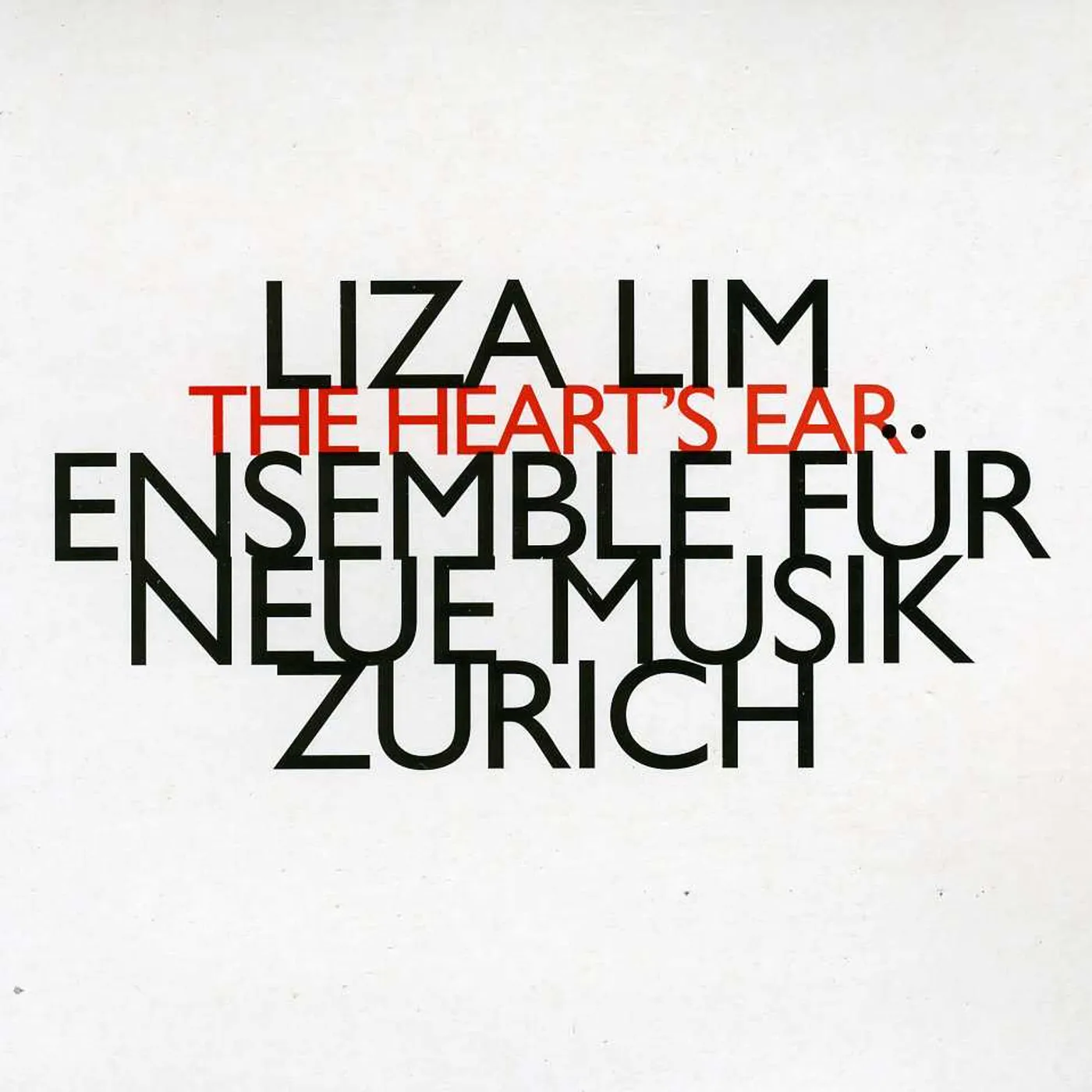 Liza Lim HEART'S EAR CD