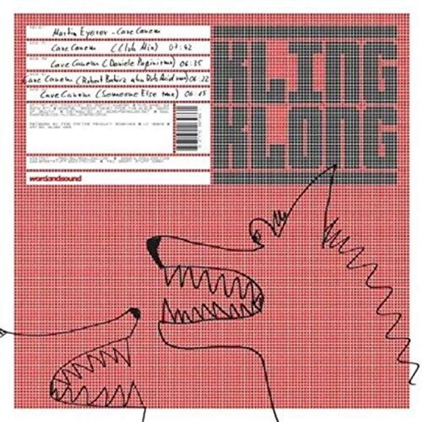 Martin Eyerer CAVE CANEM (ROB ACID & SOMEONE ELSE Vinyl Record