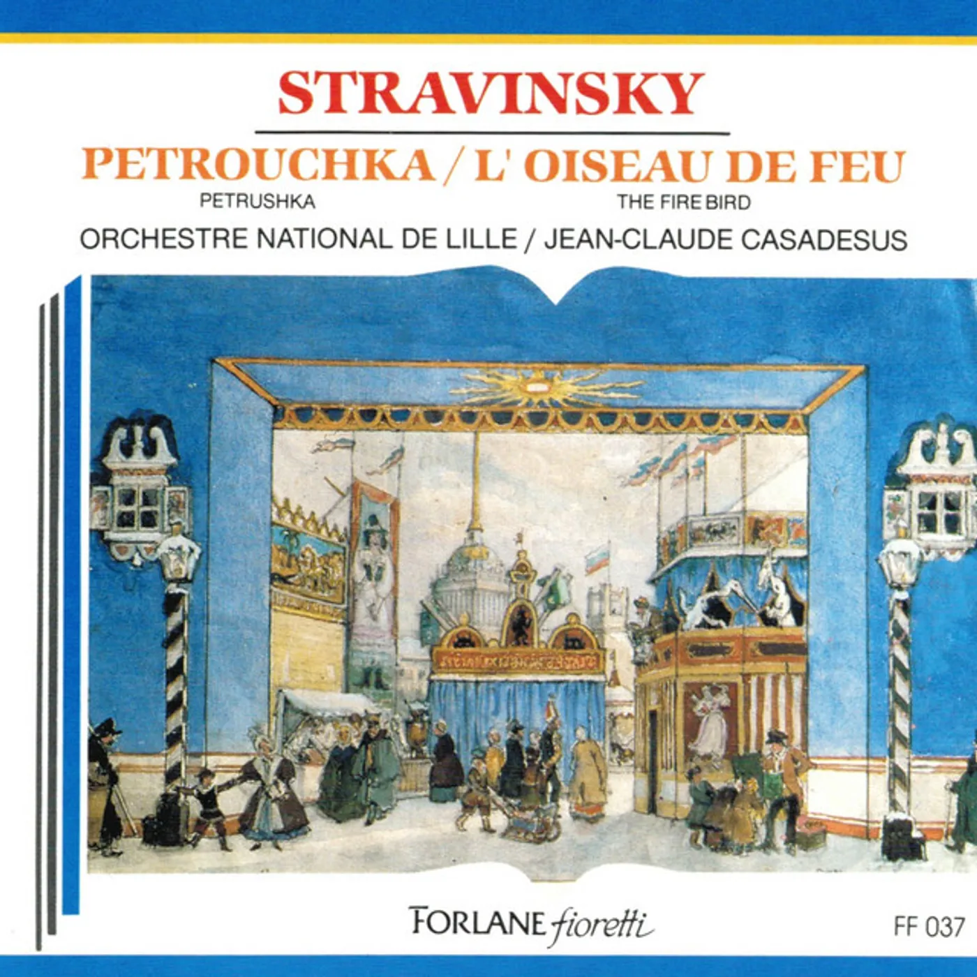 Igor Stravinsky PETROUCHKA OISEAU DE FEU CD
