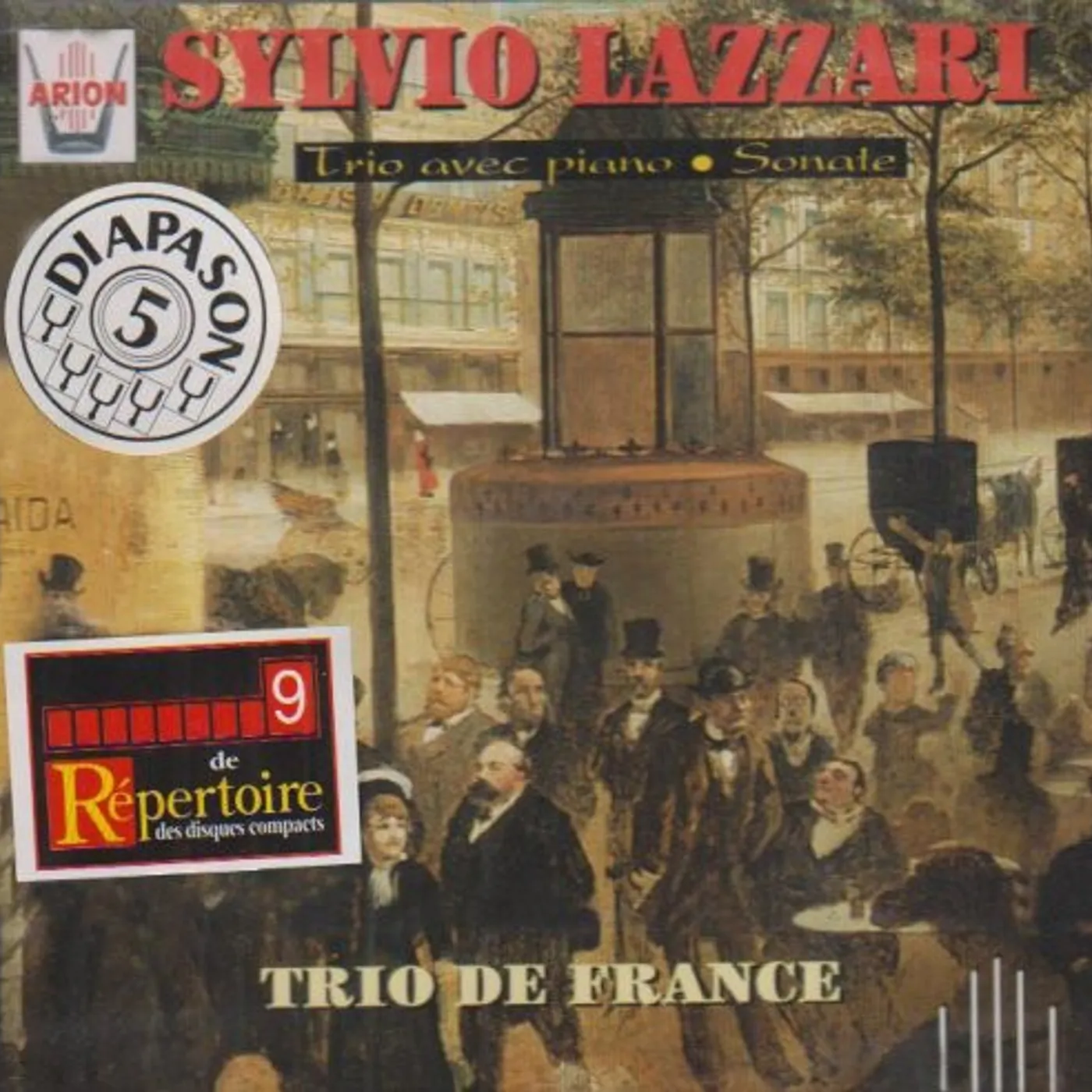 Trio de France LAZZARI-TRIO AVEC PIANO & SONATE CD