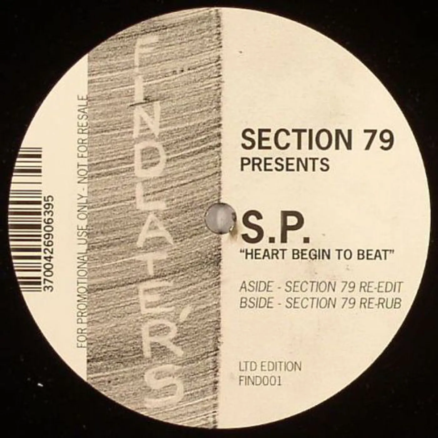 Section 79 HEART BEGIN TO BEAT Vinyl Record