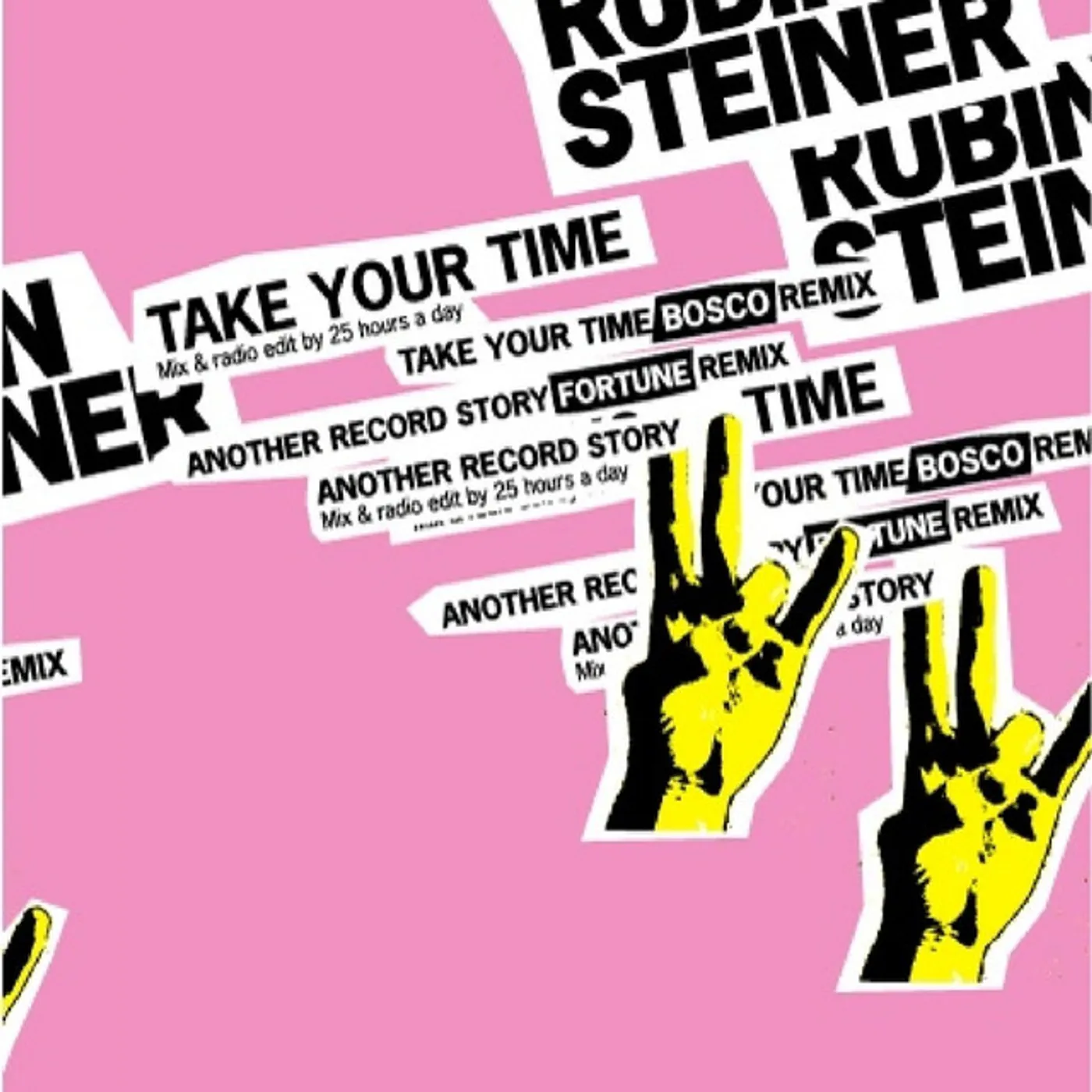Rubin Steiner TAKE YOUR TIME EP Vinyl Record