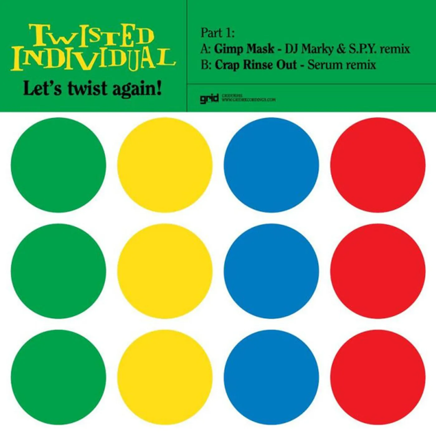 Twisted Individual LETS TWIST AGAIN-PART 1 Vinyl Record