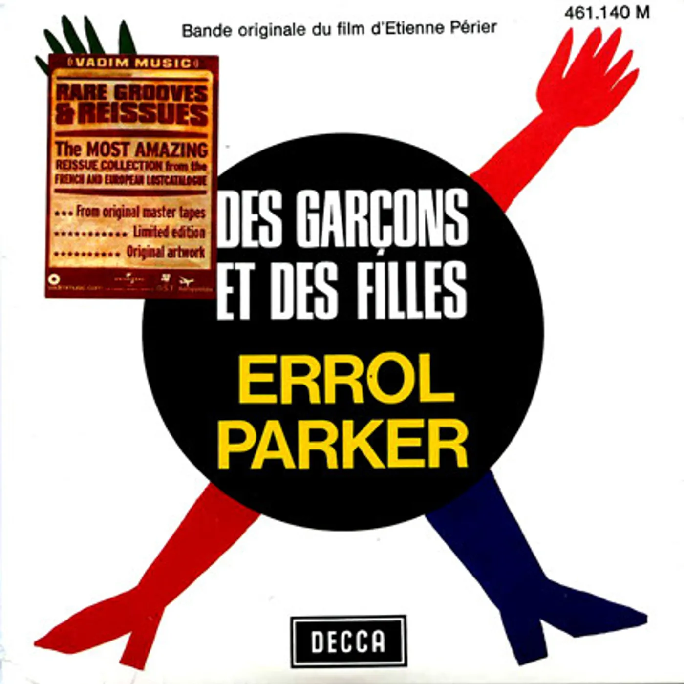 Errol  Parker DES GARCONS ET DES FILLES Vinyl Record