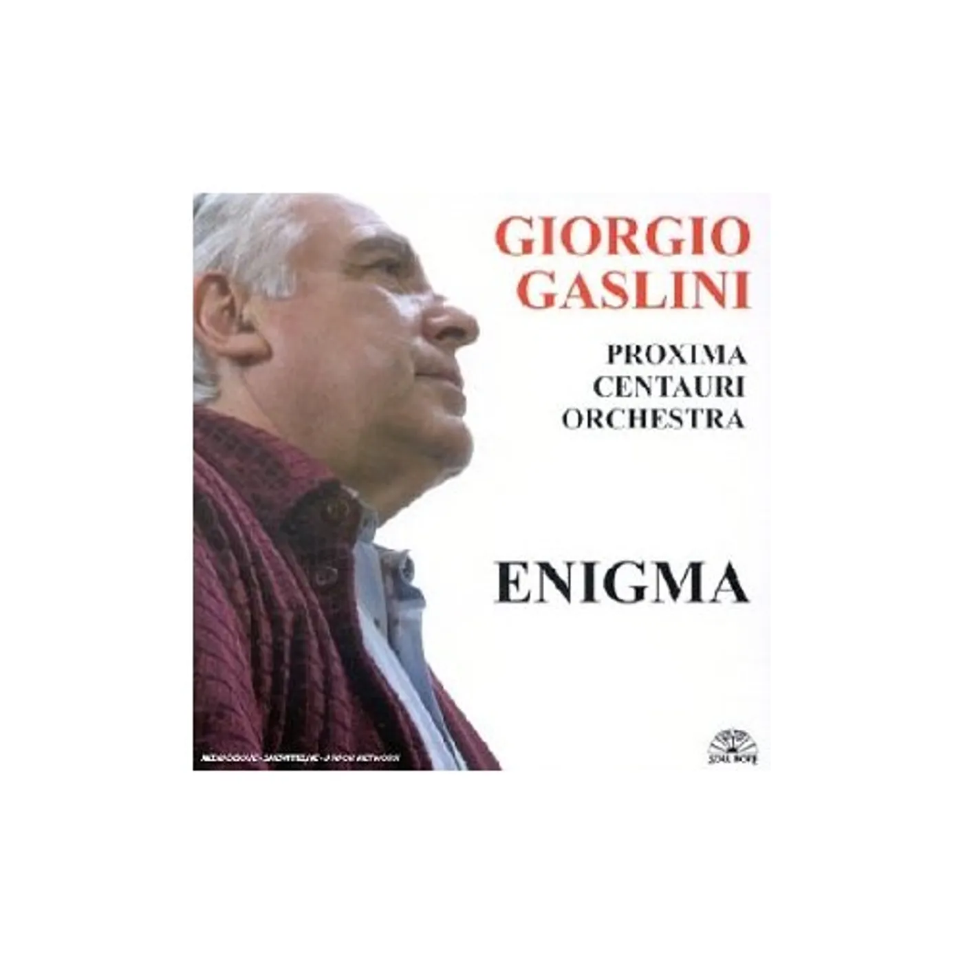 Giorgio Gaslini ENIGMA CD