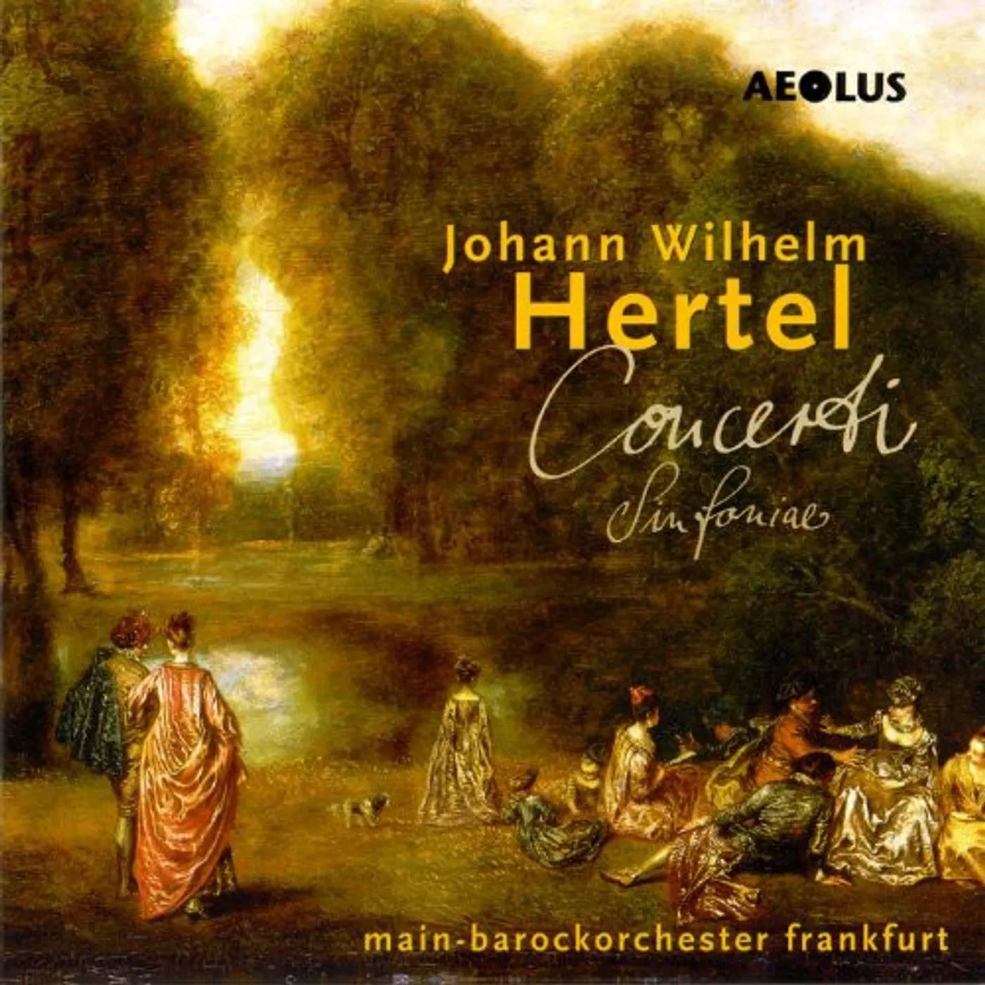 Main-Barockorchester Frankfurt CONCERTI SINGONIAE CD Super Audio CD