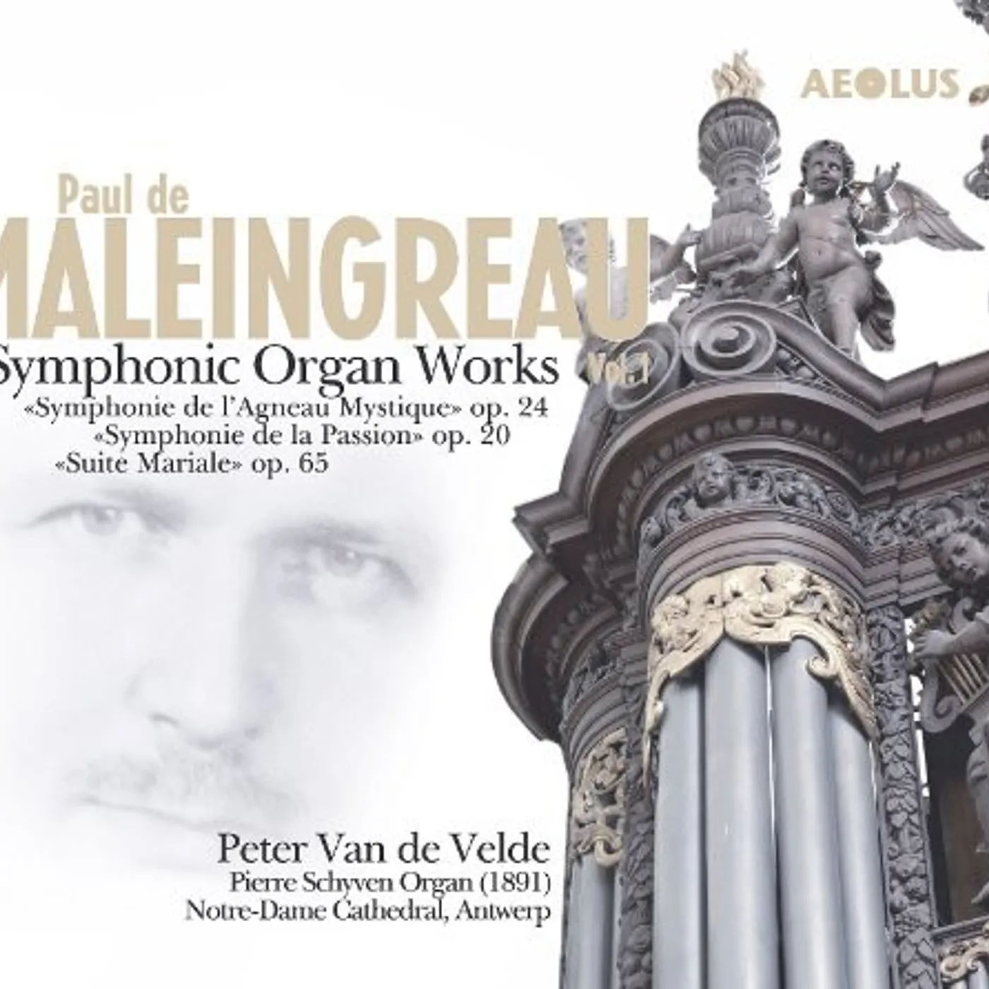 Peter Van de Velde SYMPHONIC ORGAN WORKS VOL.1 Super Audio CD
