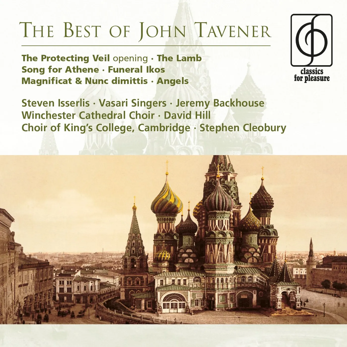 BEST OF JOHN TAVENER CD