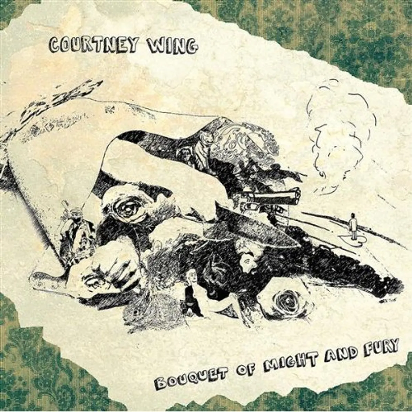 Courtney Wing BOUQUET OF MIGHT & FURY CD