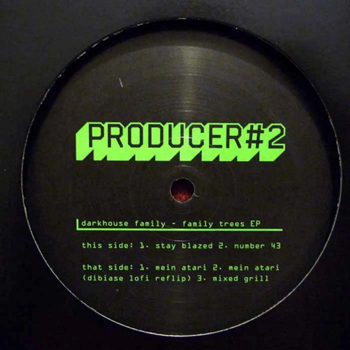 Darkhouse Family FAMILY TREES EP Vinyl Record - Australia Release