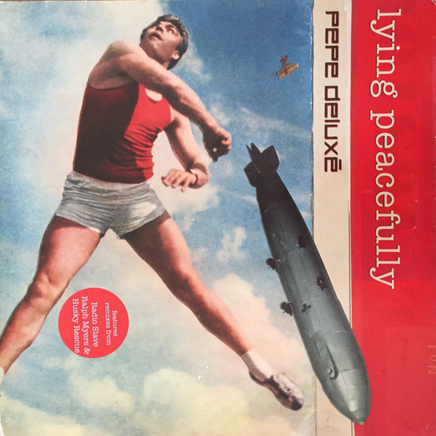 Pepe Deluxe LYING PEACEFULLY Vinyl Record - UK Release