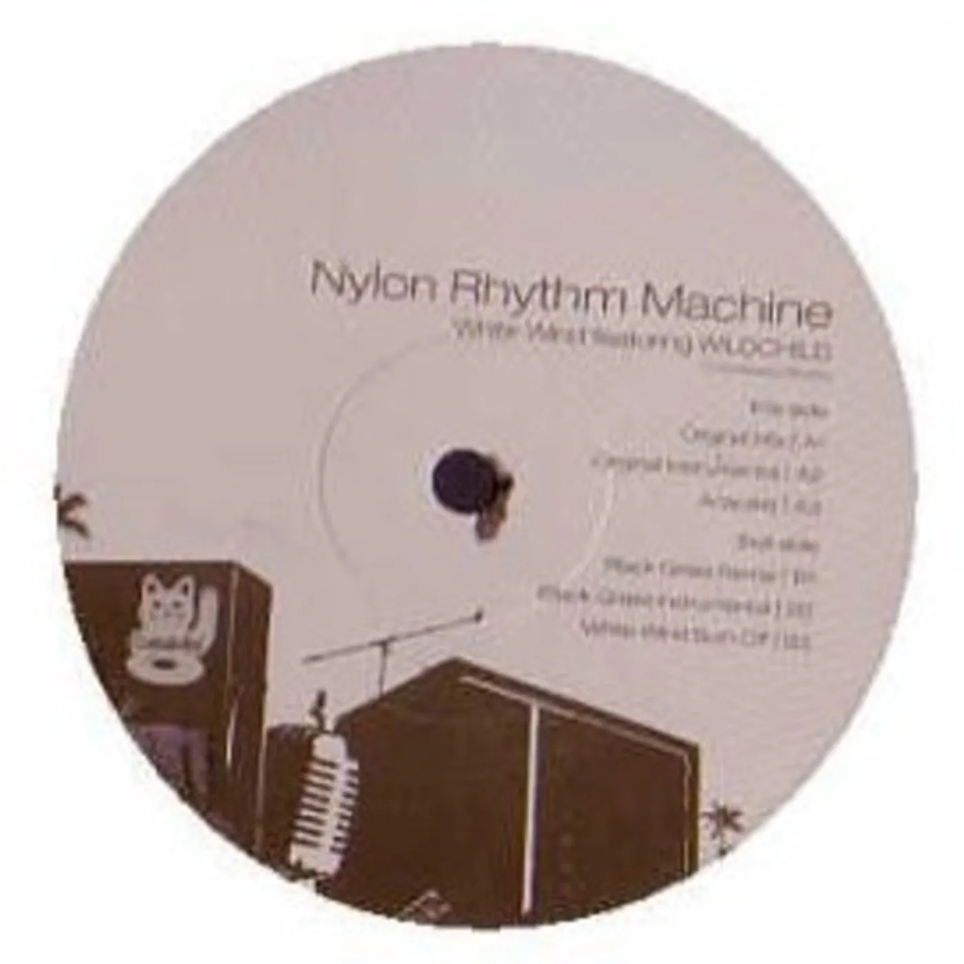 Nylon Rhythm Machine WHITE WIND FEAT WILDCHILD Vinyl Record