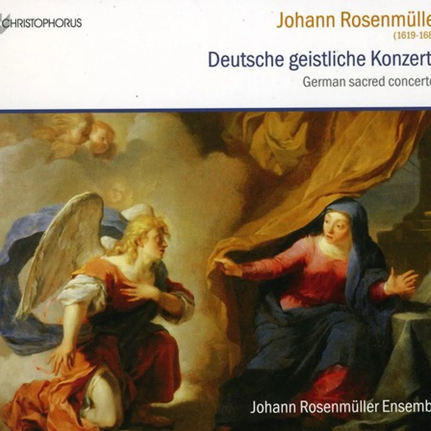Johannes Rosenmuller Ensemble DEUTSCHE GEISTLICHE KONZERTE CD