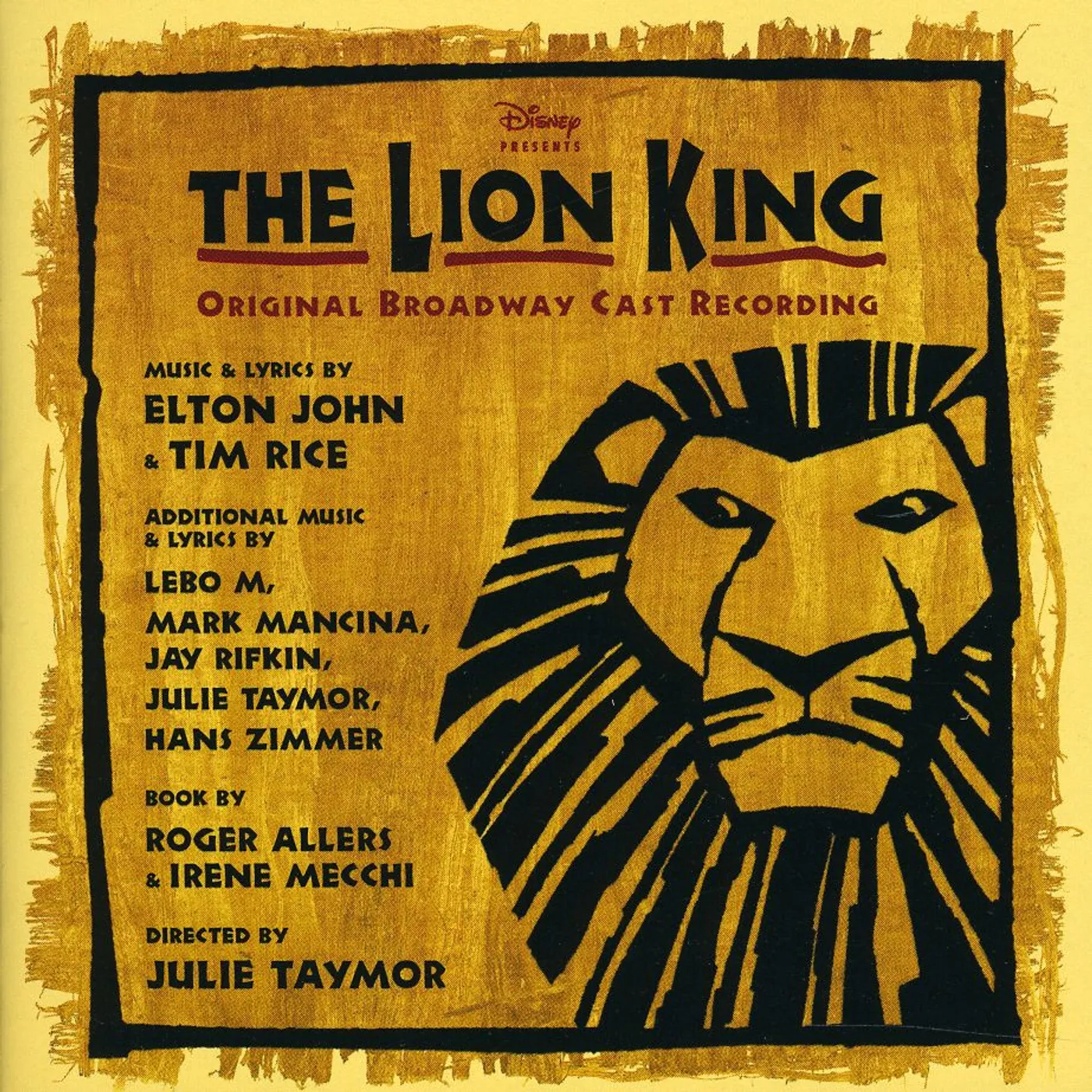 Various Artists  LION KING-BROADWAY MUSICAL CD