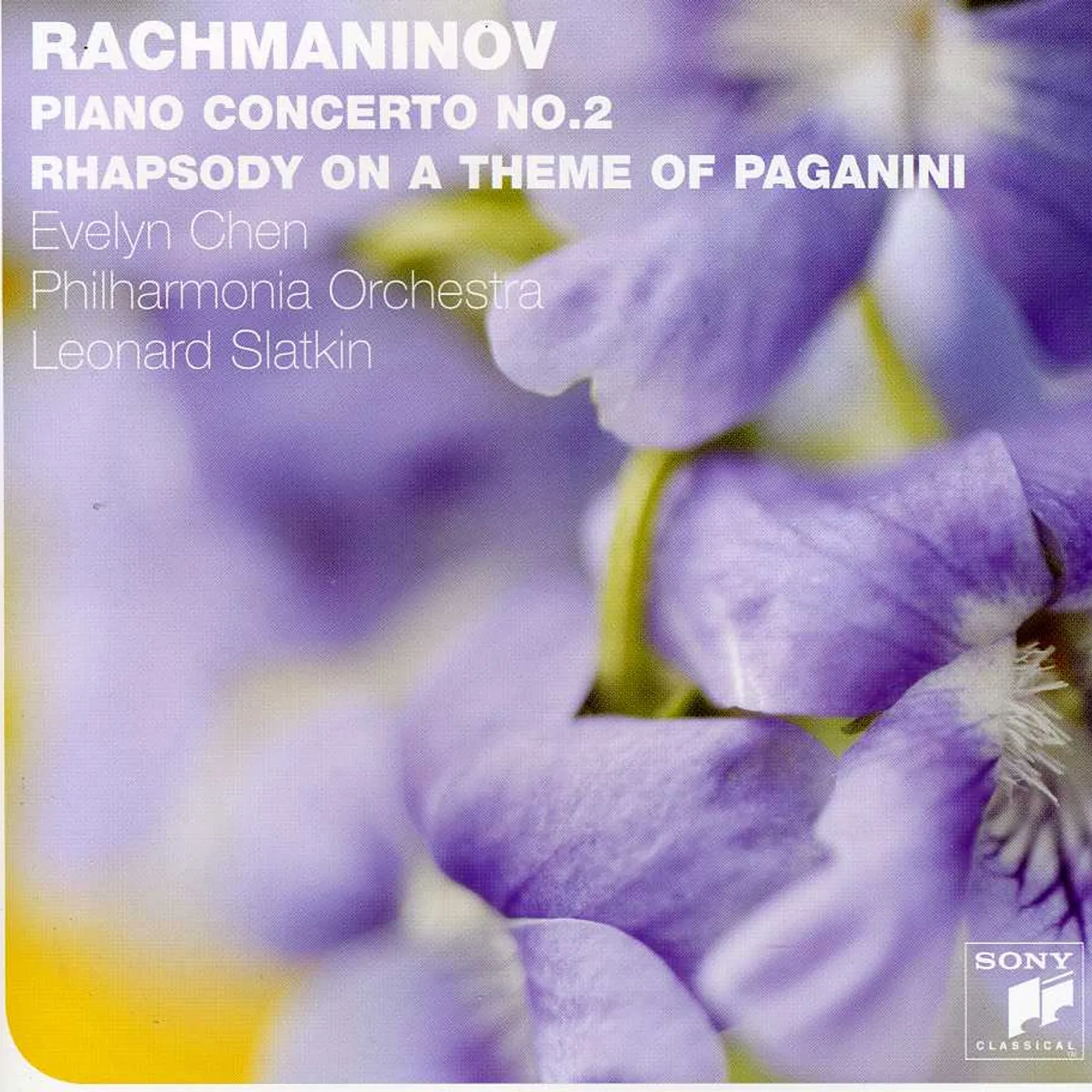 Evelyn Chen RACHMANINOV: PIANO CONCERTO NO.2 RHAPSODY ON A THE CD
