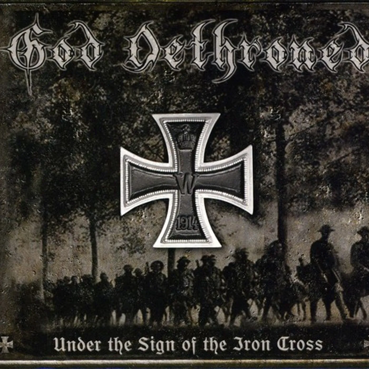 God Dethroned UNDER THE SIGN OF THE IRON CRO CD