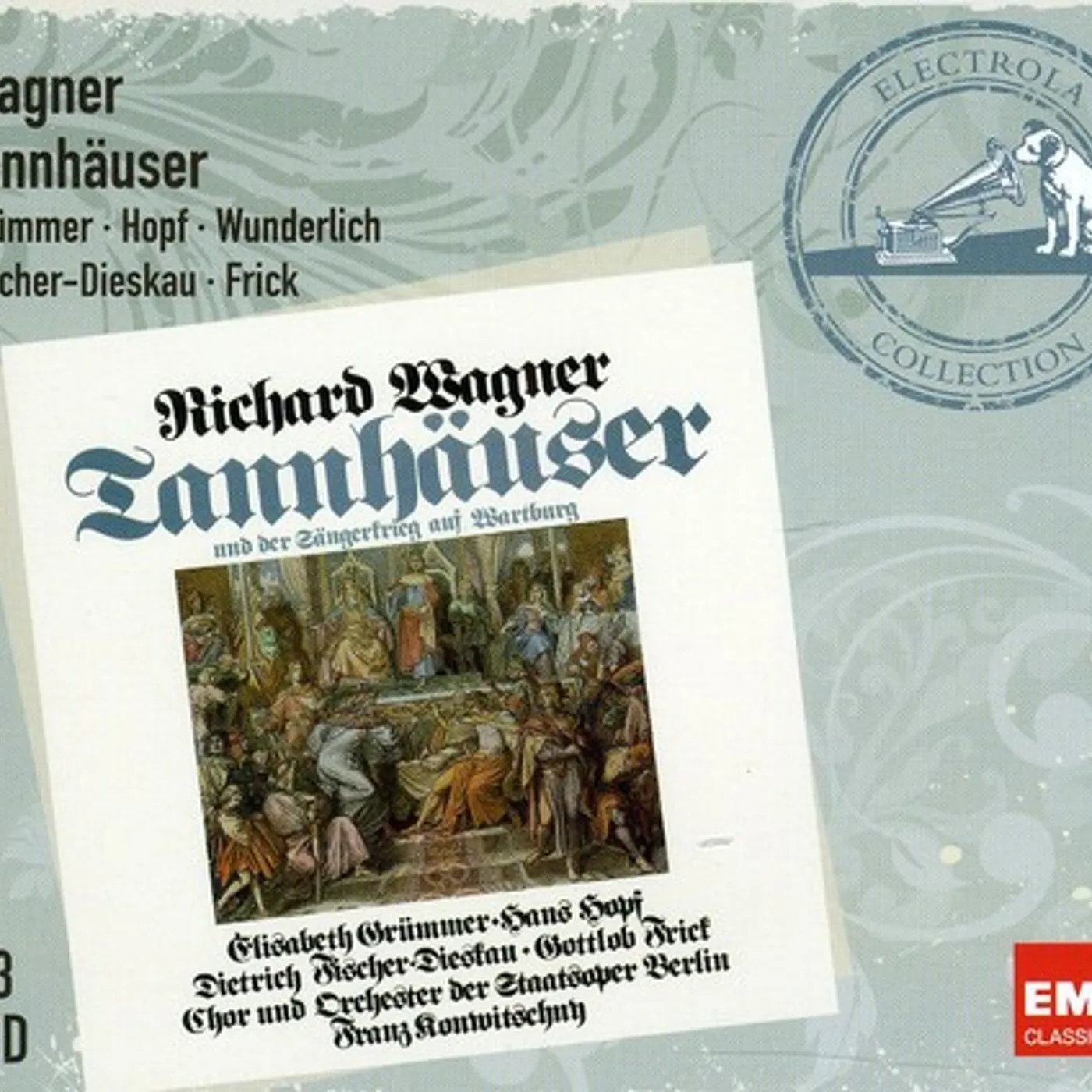 Franz Konwitschny ELECTROLA SERIES-WAGNER: TANNHAUSER CD