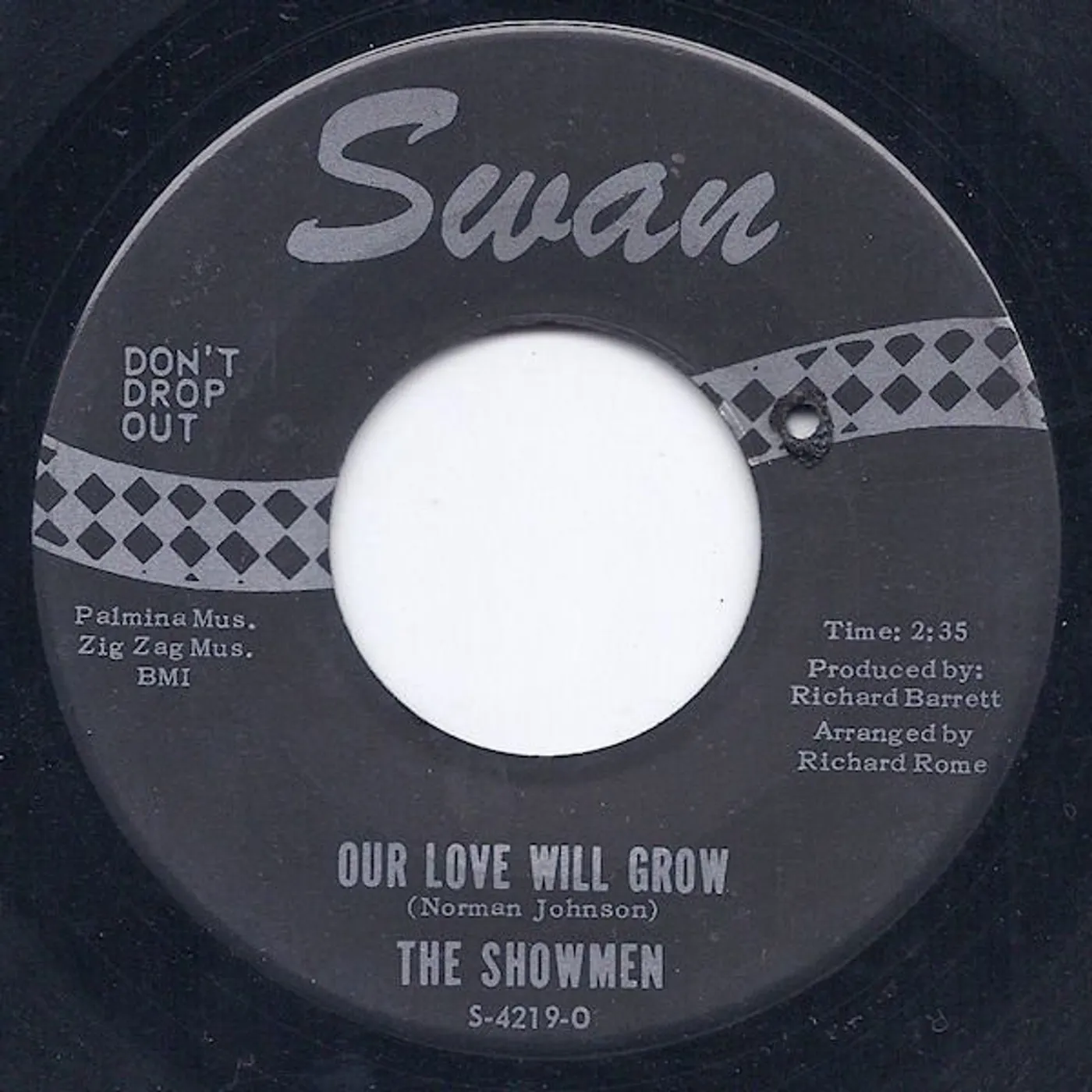 Showmen OUR LOVE WILL GROW (UK) (Vinyl)