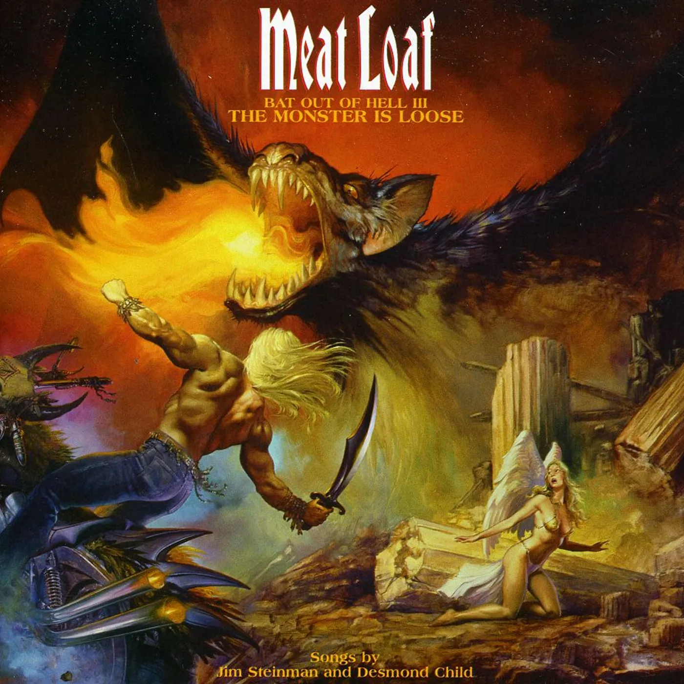 Meatloaf BAT OUT OF HELL 3 CD