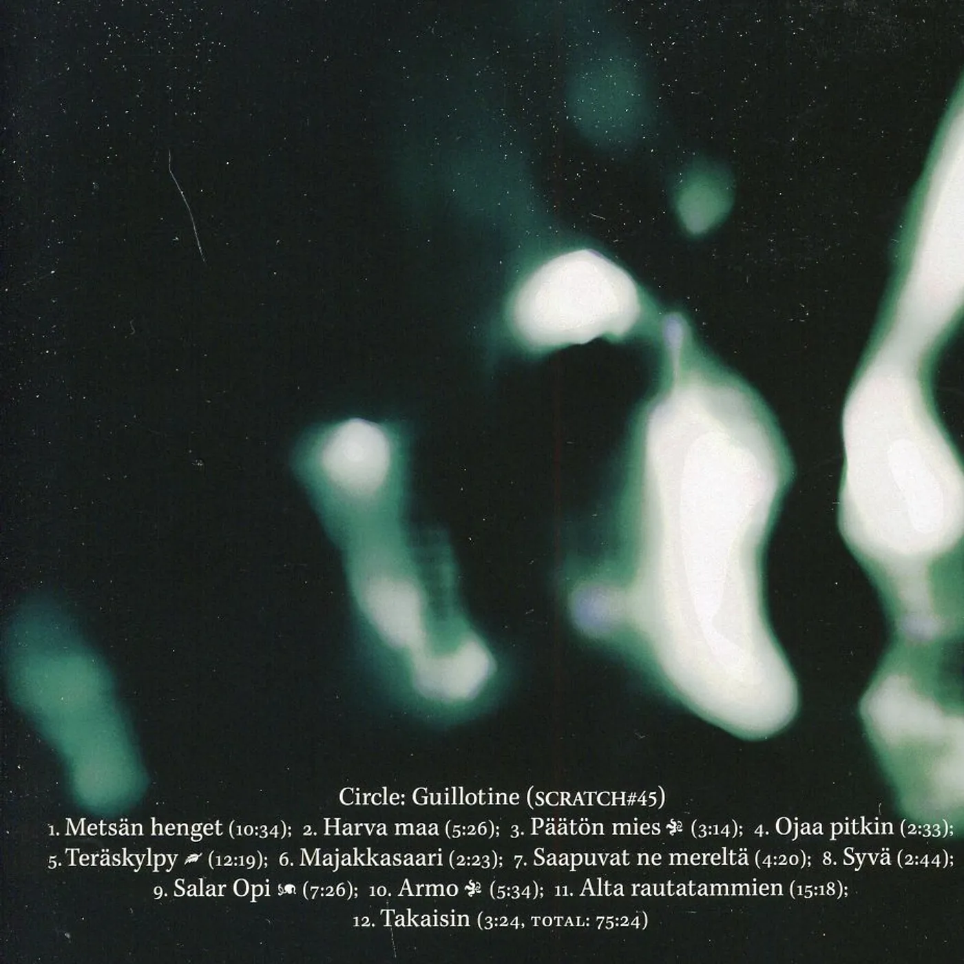 Circle GUILLOTINE CD