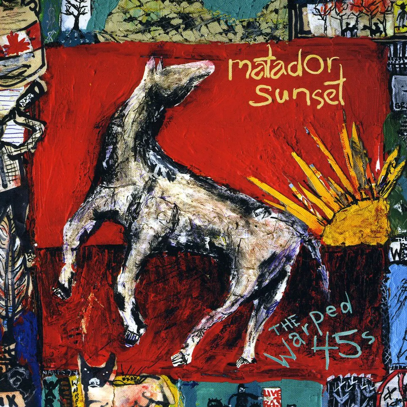 Warped 45's MATADOR SUNSET CD