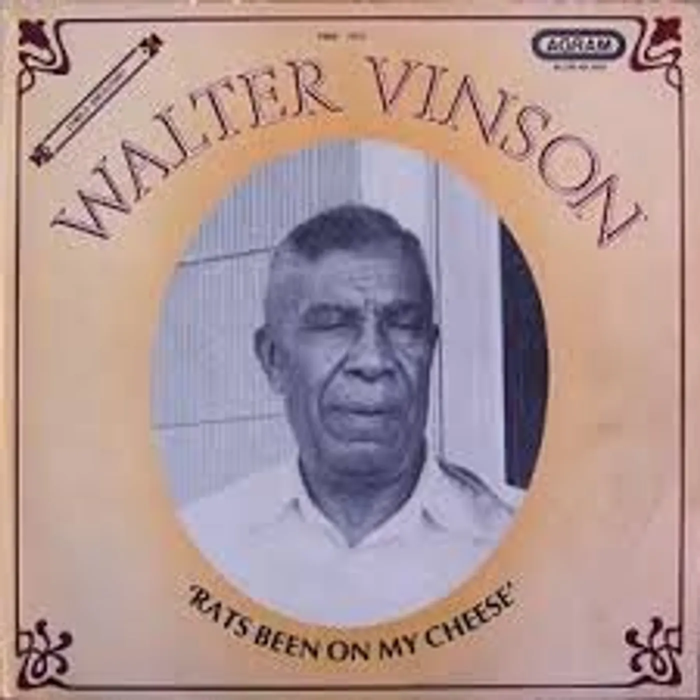 Walter Vinson RATS BEEN ON MY CHEESE Vinyl Record