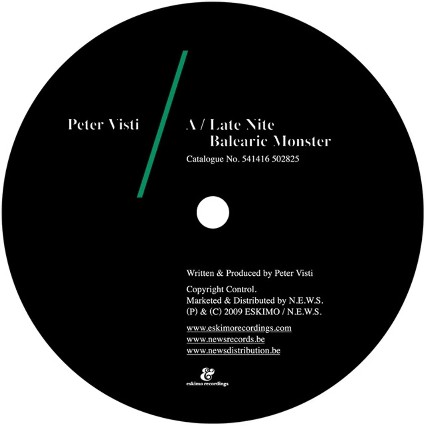 Peter Visti LATE NIGHT BALEARIC MONSTER Vinyl Record