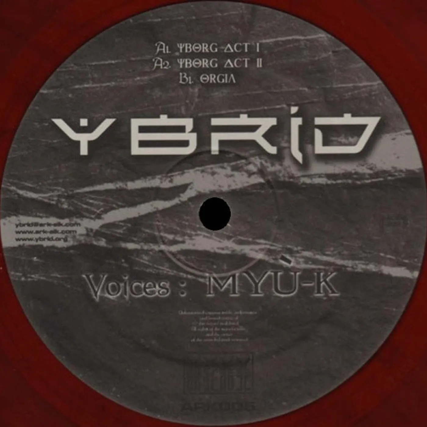 Ybrid YBORG Vinyl Record